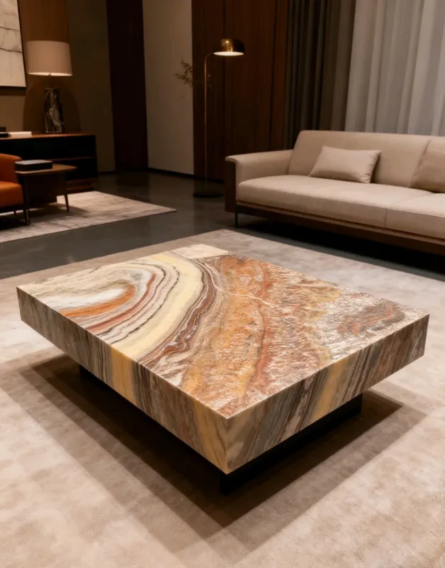 Metallic Marble Elegance