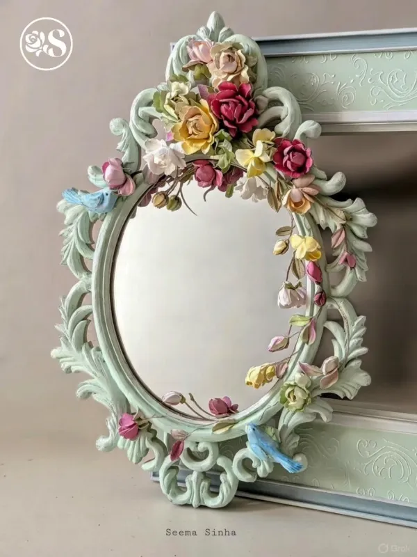 Mirror Frame Makeover