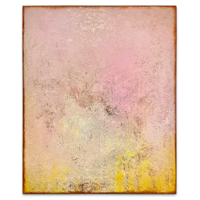 Mixed Media Textured Wall