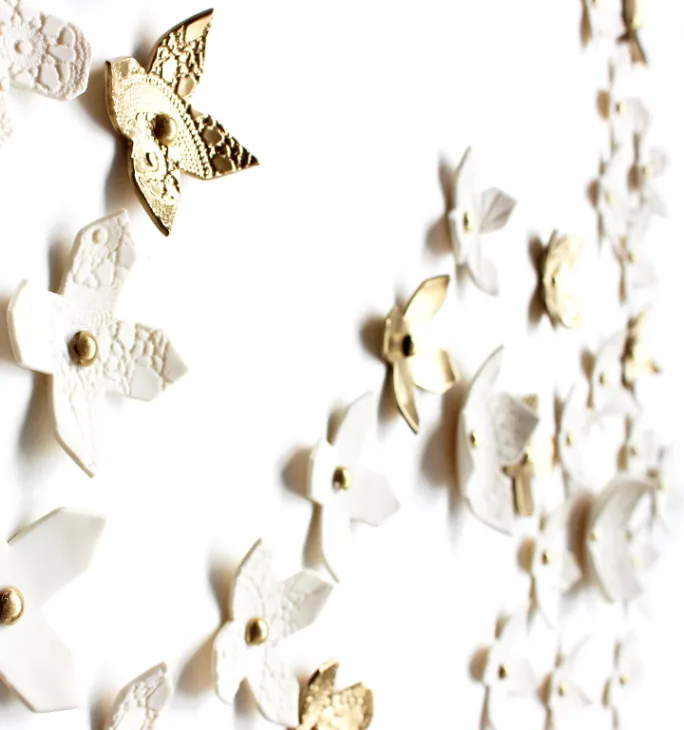 Modern Geometric Paper Flowers