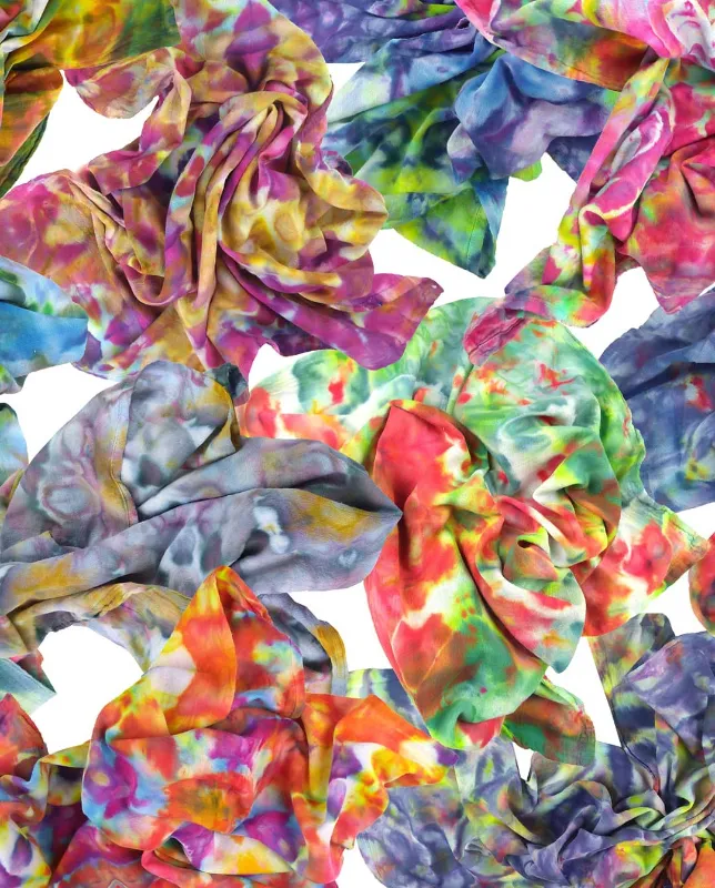 Modern Tie-Dye Swirls Modern Tie-Dye Swirls