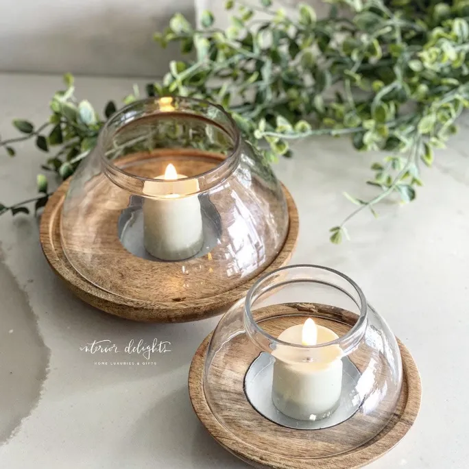 Natural Candle Holders