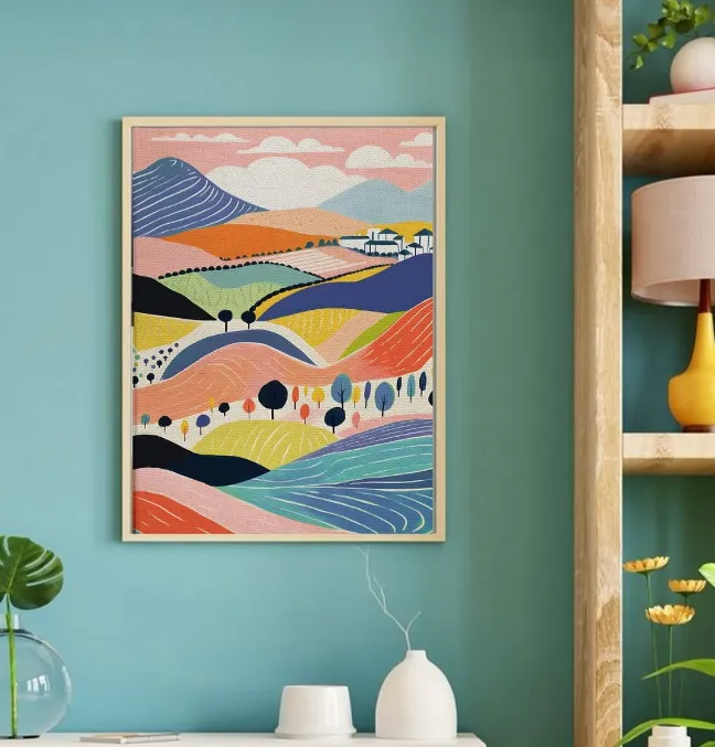 Nature Print Canvas Art