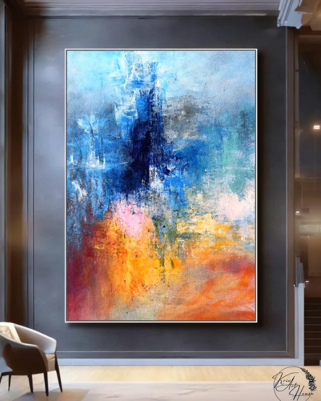 Oversized Abstract Canvas