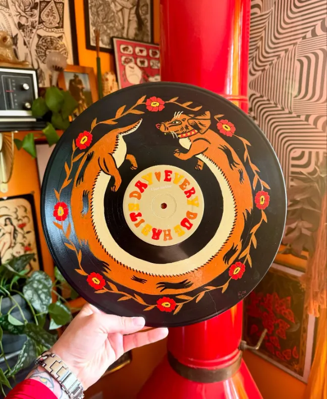 Painted Record Art