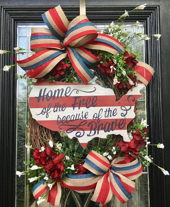 Patriotic Red White Blue