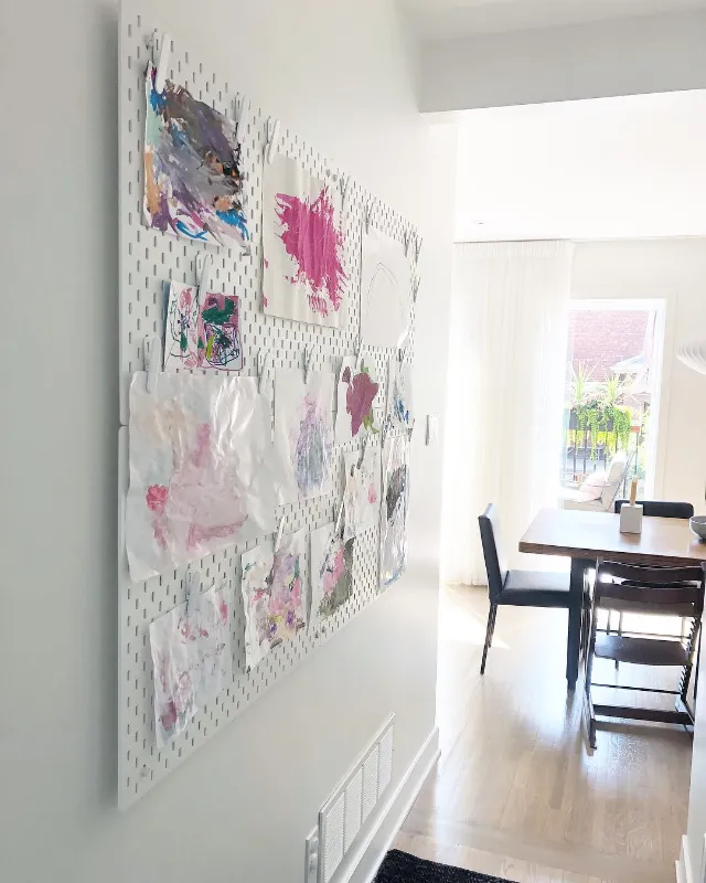 Pegboard Command Center