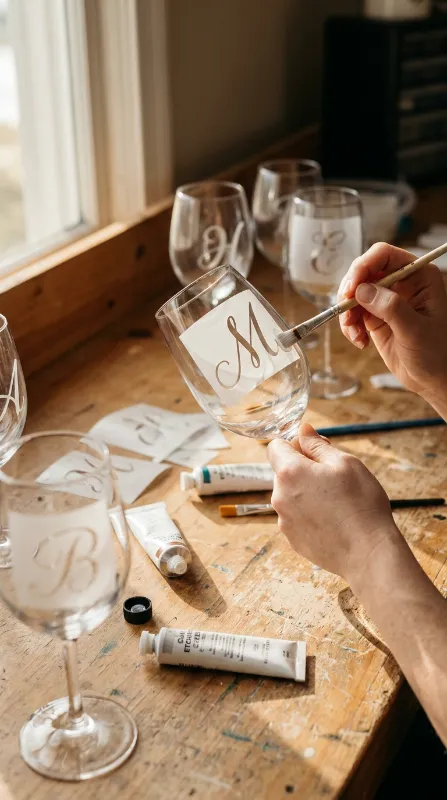 5. Personalized Glass Etching