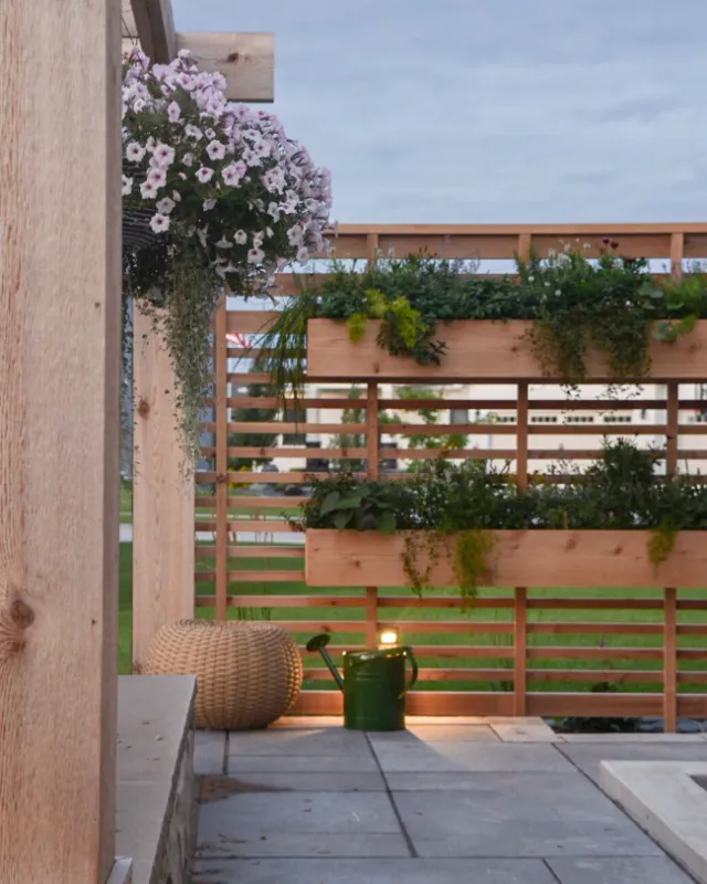 Portable Privacy Screen Garden