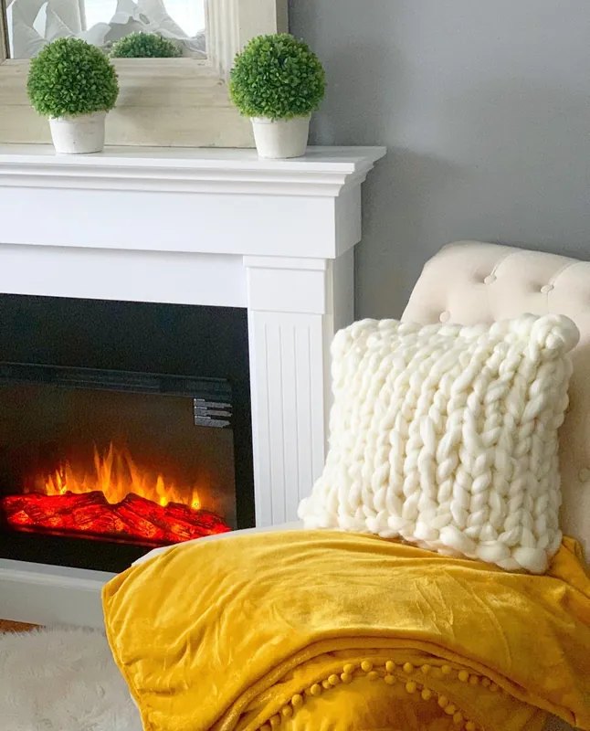 Project 13: Chunky Sweater Throw Pillow Covers