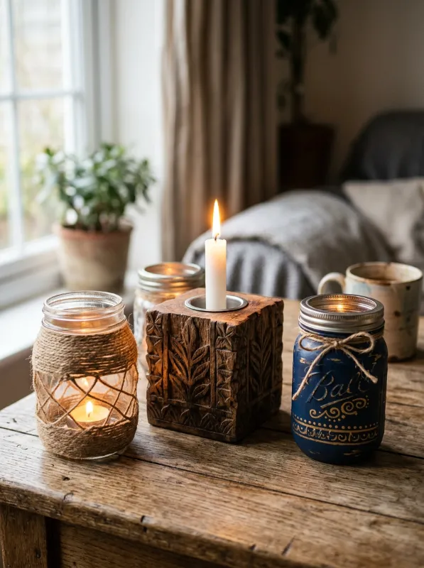 Project 5: Decorative Candle Holders