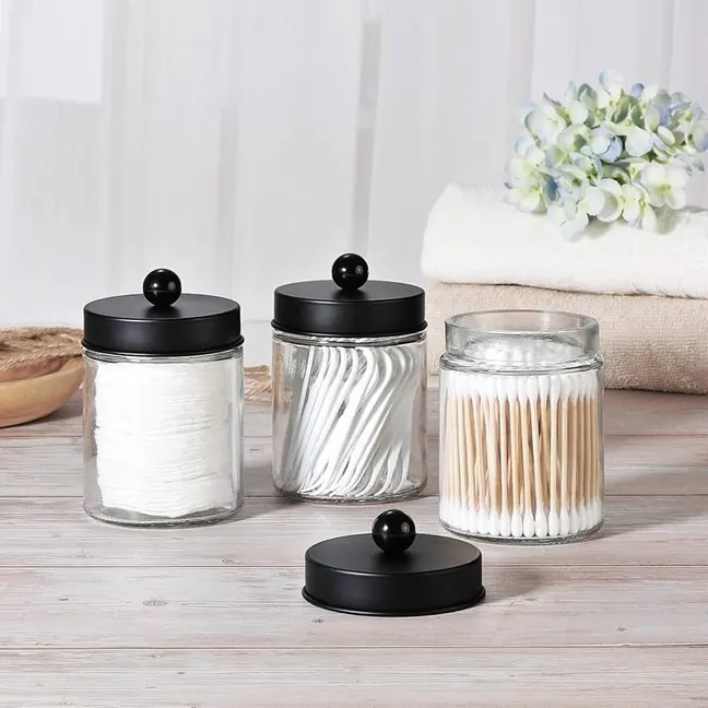 Project 9: Mason Jar Bathroom Organizers