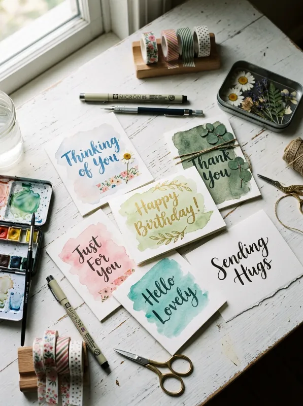 Quick Tips for Homemade Cards When Time Is Limited