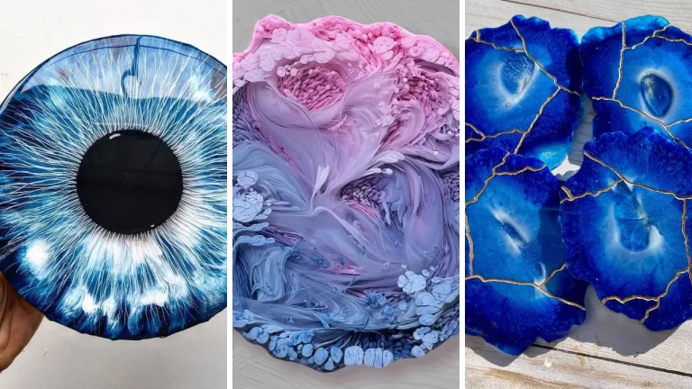 18 Unique Resin Art Techniques to Try (From Pours to Cells)