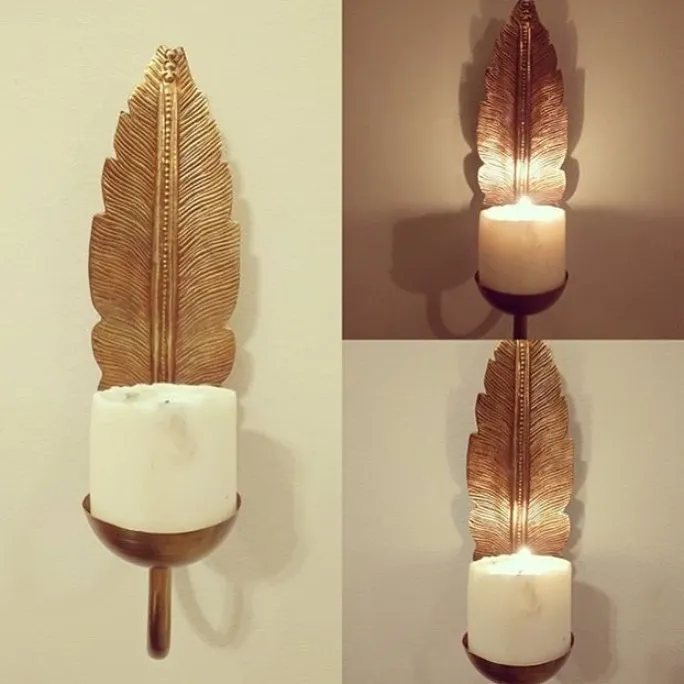 Romantic Candle Wall Display