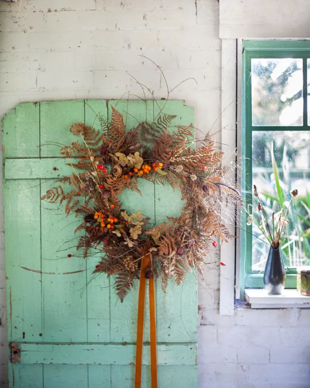 Rustic Autumn Burlap