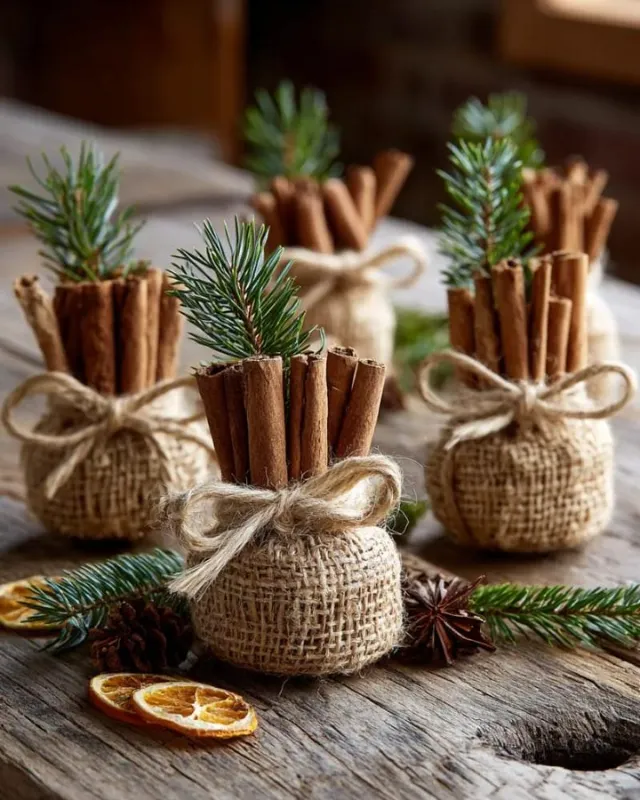 Rustic Mason Jar Luminaries