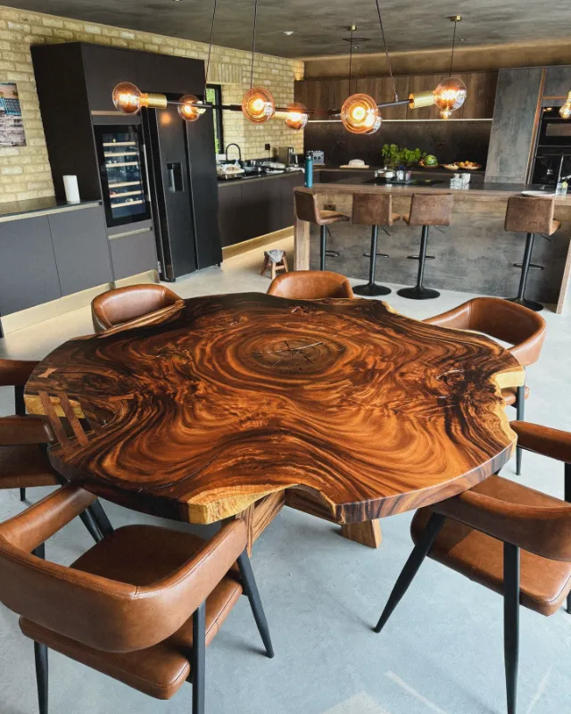 Rustic Wood And Stone Blend