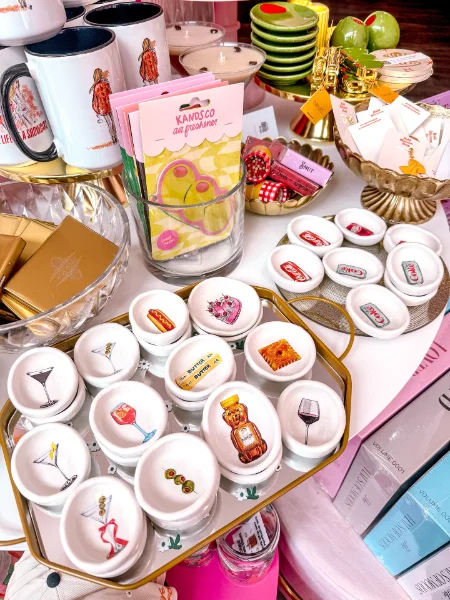 Shimmering Trinket Dishes