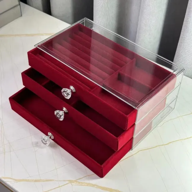 Shutter Jewelry Organizer Display