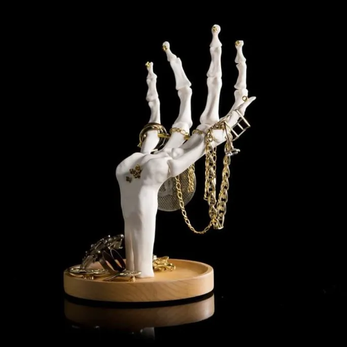 Skeleton Hand Jewelry Display