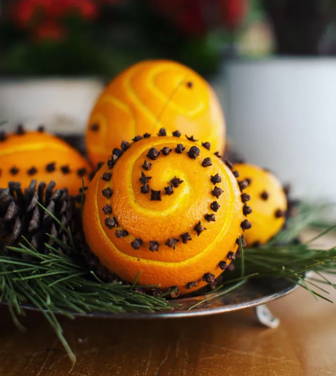 Spiced Orange Pomanders