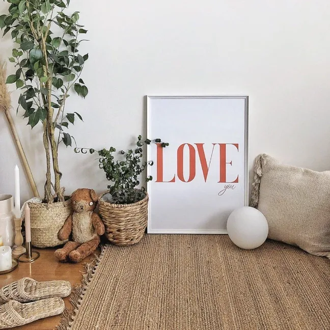 Statement Typography Sign