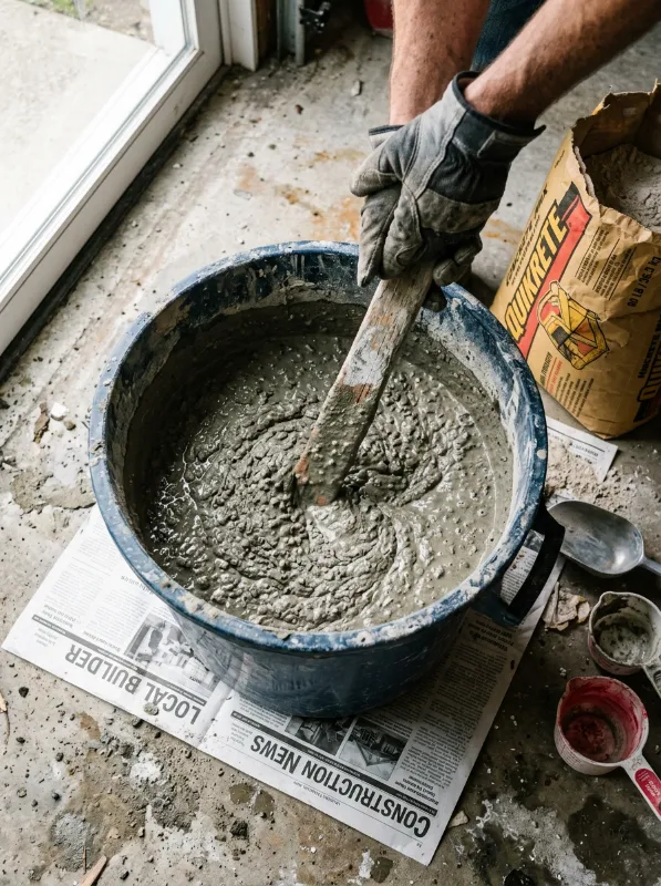 Step 3: Mix the Concrete