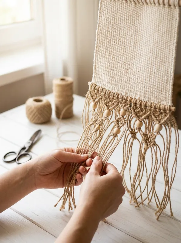 Step 5: Add Finishing Touches and Fringe