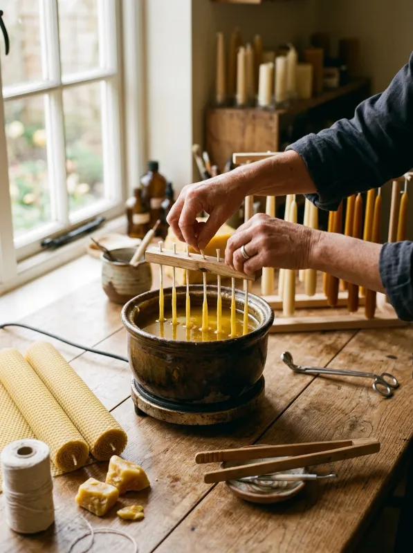 Step-by-Step Guide: How to Make Beeswax Candles