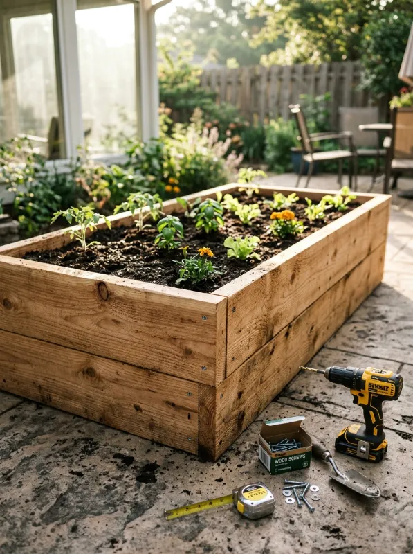 Step-by-Step Instructions: How to Build a DIY Raised Garden Bed for Under $50