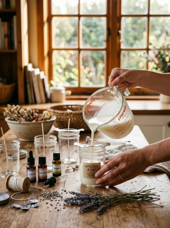 Step-by-Step Process: How to Make Soy Candles at Home