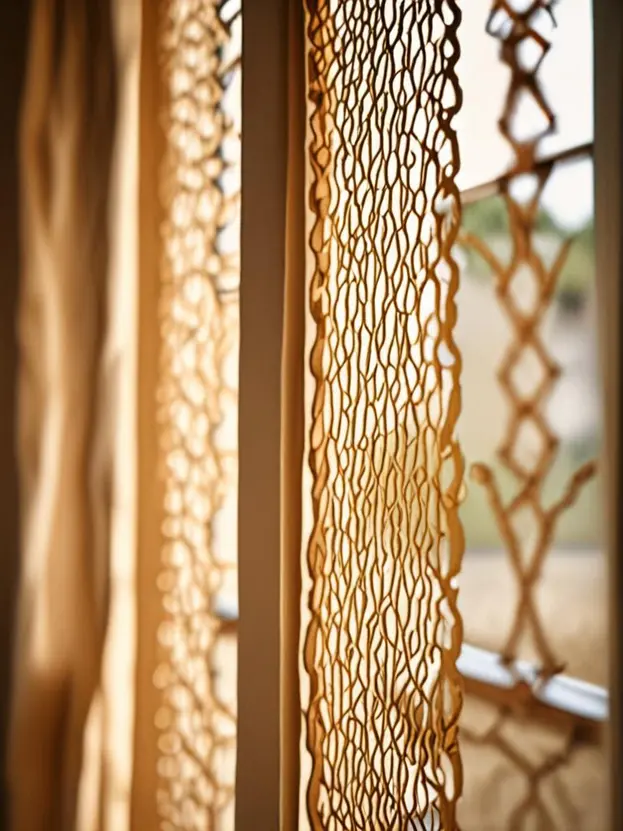 Stretched Lace Panel
