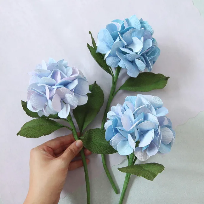 Sweet Paper Hydrangeas