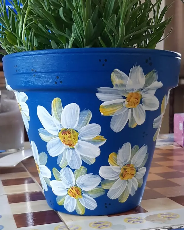 Terracotta Pot Painting Terracotta Pot Painting