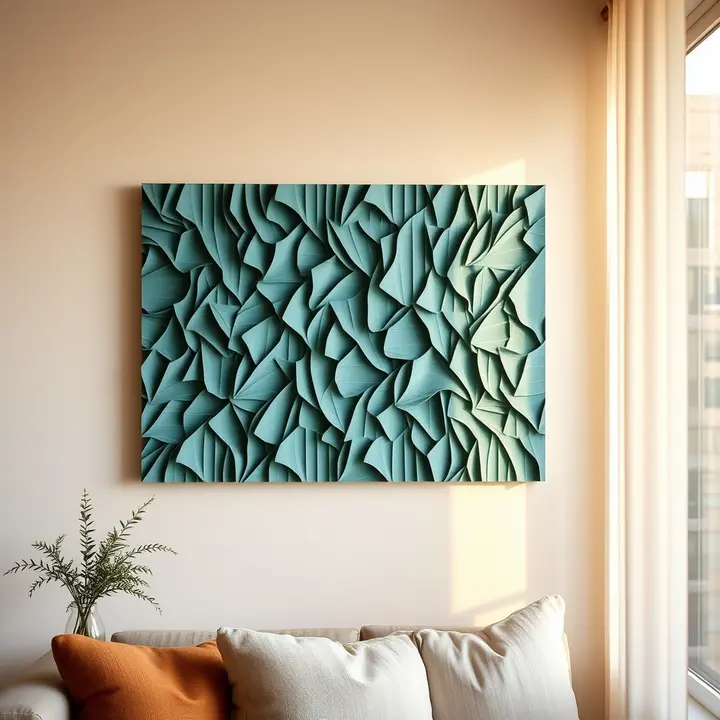 Textured Wall Panel Art