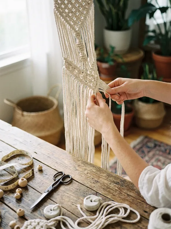 The Therapeutic Benefits of Macrame Crafting