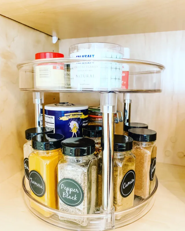 Tiered Lazy Susan Organizer