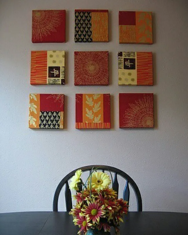 Trendy Fabric Wall Art