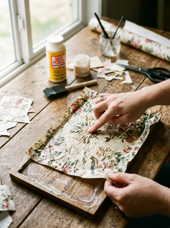 Troubleshooting Common Decoupage Problems