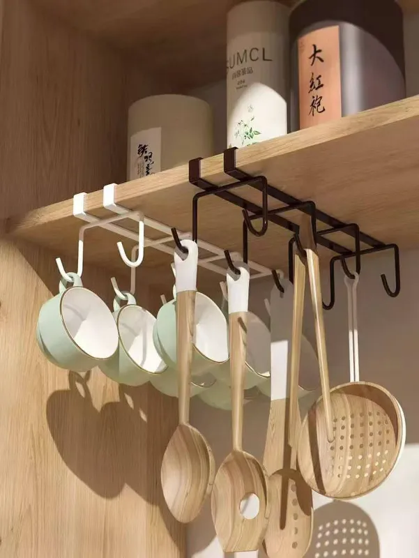 Under-Cabinet Mason Jar Storage