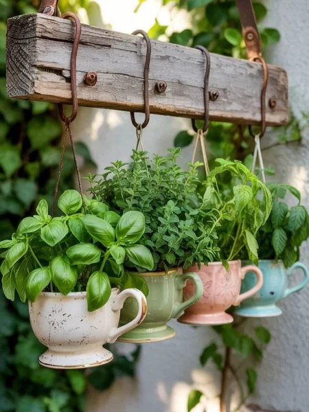 Upcycled Tin Can Planters