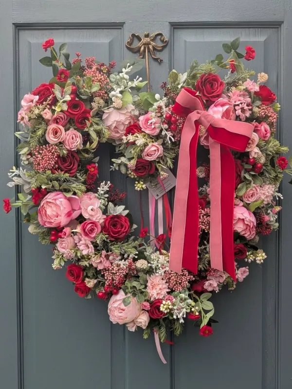 Valentine Heart Blooms