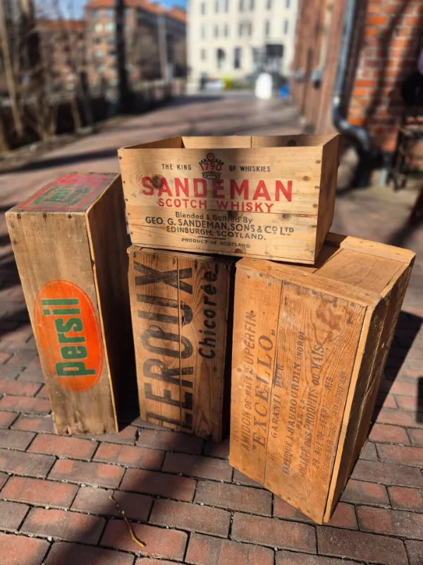Vintage Crate Produce Bins