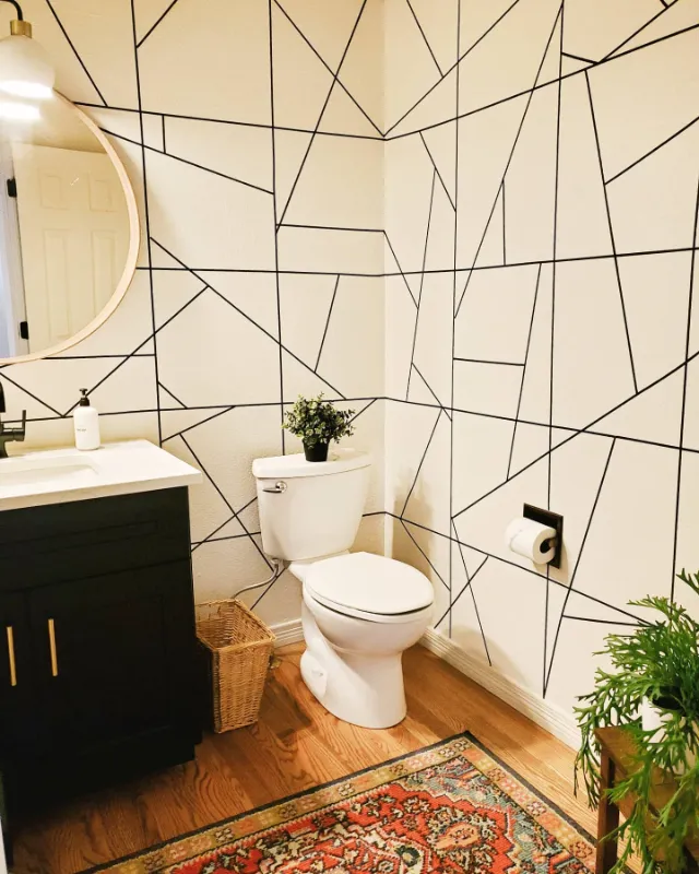 Washi Tape Geometric Design