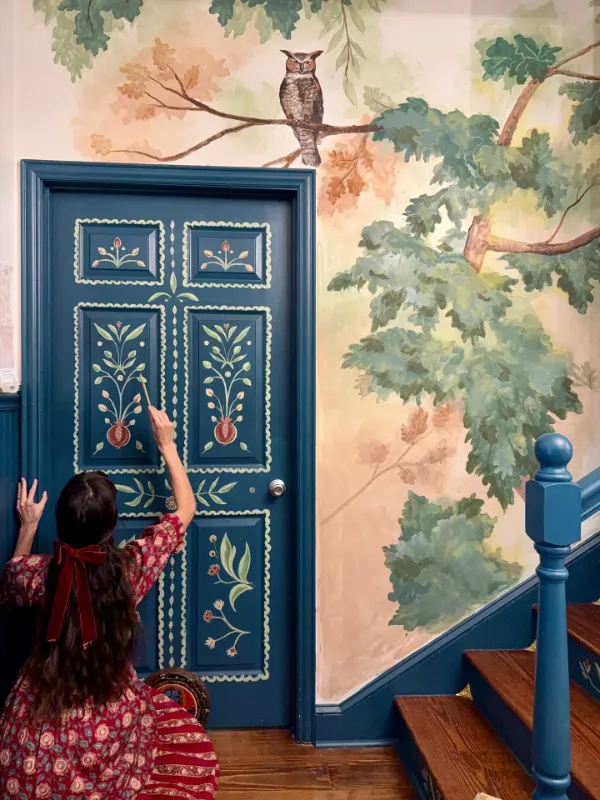 Washi Tape Wall Mural