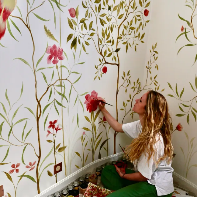 Washi Tape Wall Mural