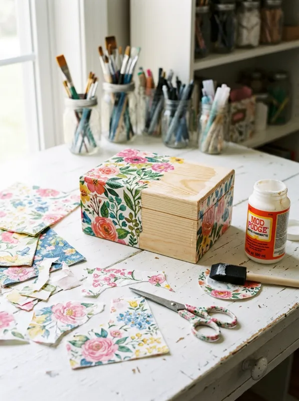What Is Decoupage and Why Should Beginners Try It?