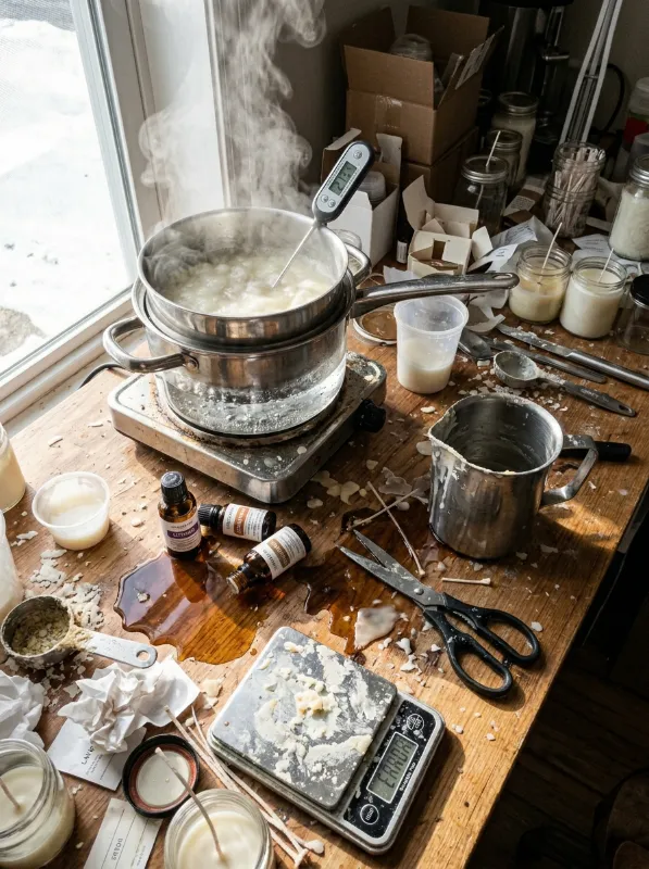 What to Avoid When Making Essential Oil Candles