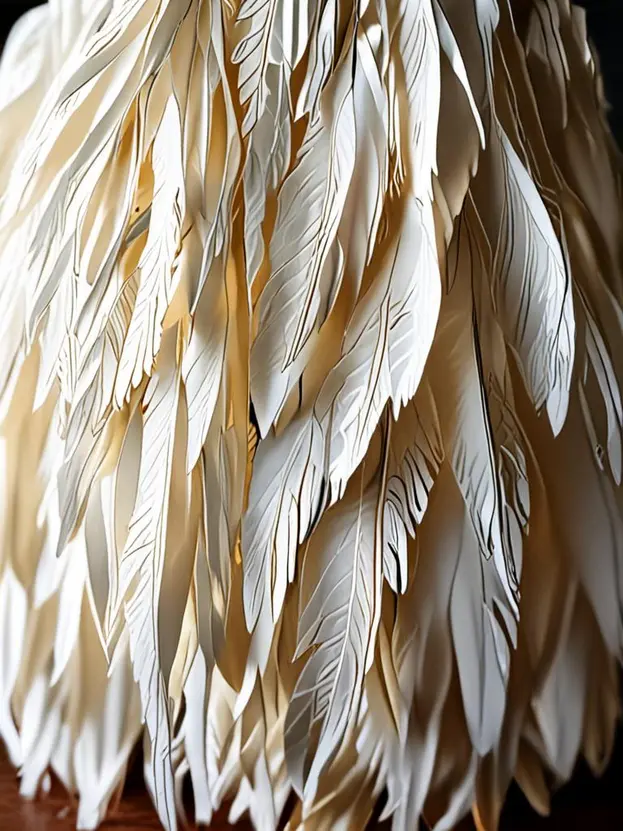 Whimsical Feather Fringe